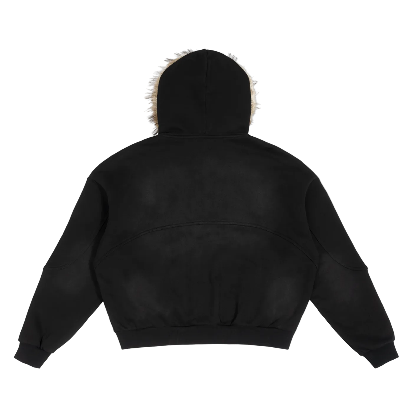 Kwarn x STRMTN "Slept On Dept." Fur Hoodie