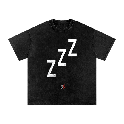 Kwarn x STRMTN "ZZZ" Washed T-Shirt