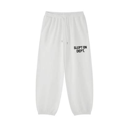 Kwarn x STRMTN "Slept On Dept." Joggers - White/Grey/Oat