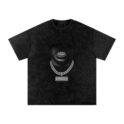 Kwarn x STRMTN "Kwarn Chain" Washed T-Shirt