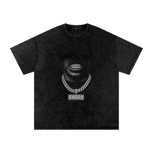 Kwarn x STRMTN "Kwarn Chain" Washed T-Shirt