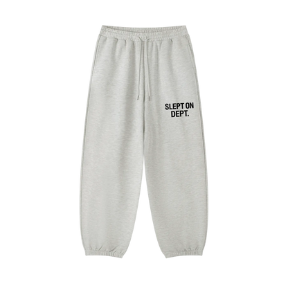 Kwarn x STRMTN "Slept On Dept." Joggers - White/Grey/Oat