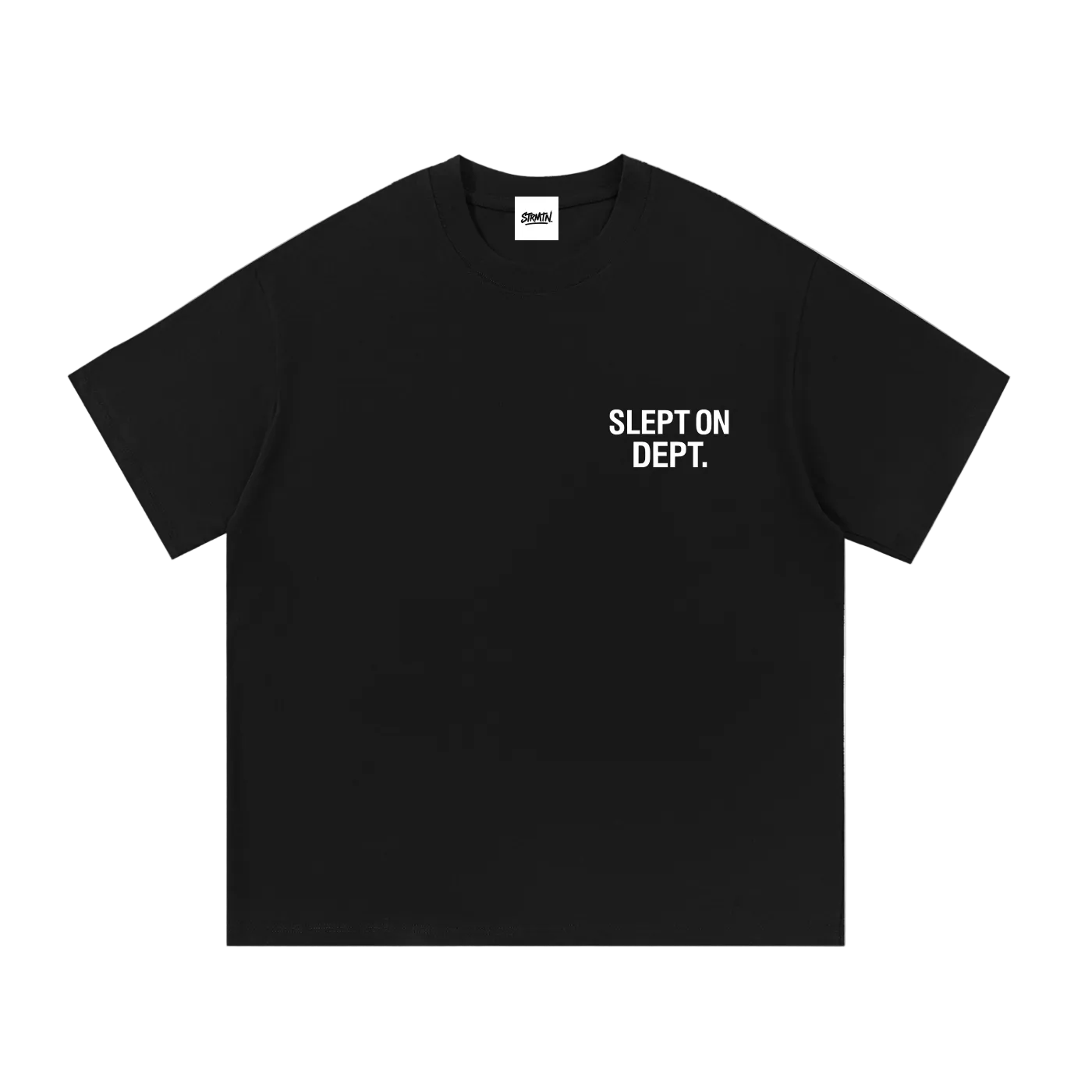 Kwarn x STRMTN "Slept On Dept." T-Shirt - Black