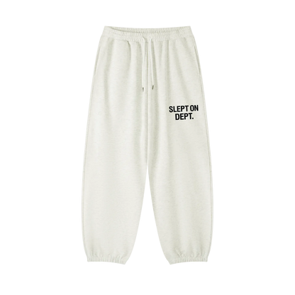 Kwarn x STRMTN "Slept On Dept." Joggers - White/Grey/Oat