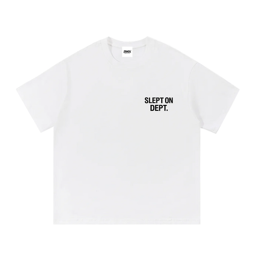Kwarn x STRMTN "Slept On Dept." T-Shirt - White